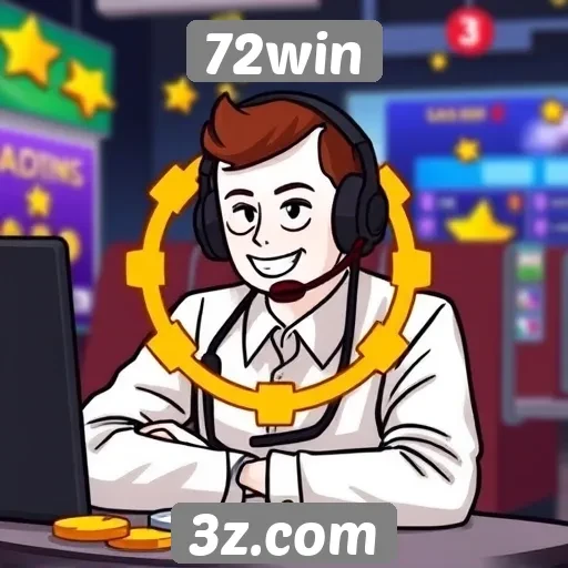 Suporte ao cliente e atendimento no 72win